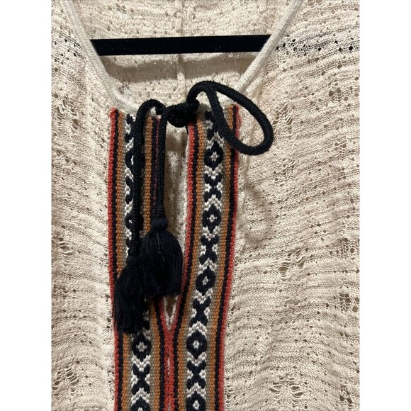 Free People For The Love of Flowers Cold Shoulder Embroidered Tunic See Measures - Picture 2 of 9